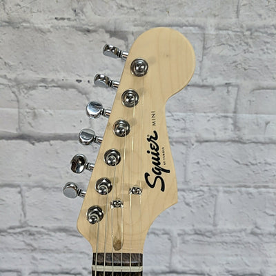 Squier Mini Stratocaster Shell Pink Short Scale Electric Guitar