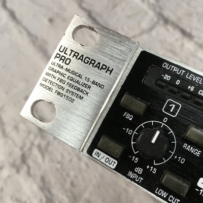 Behringer Ultragraph FBQ1502 Equalizer