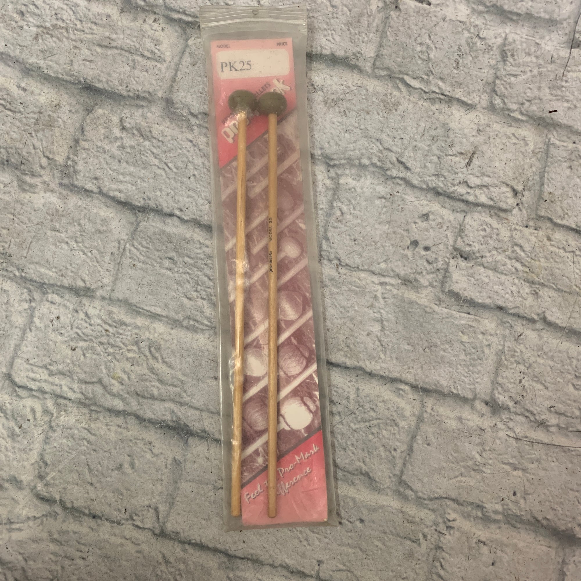 Pro-Mark PK 25 Keyboard Marimba Xylophone Mallets - New Old Stock!