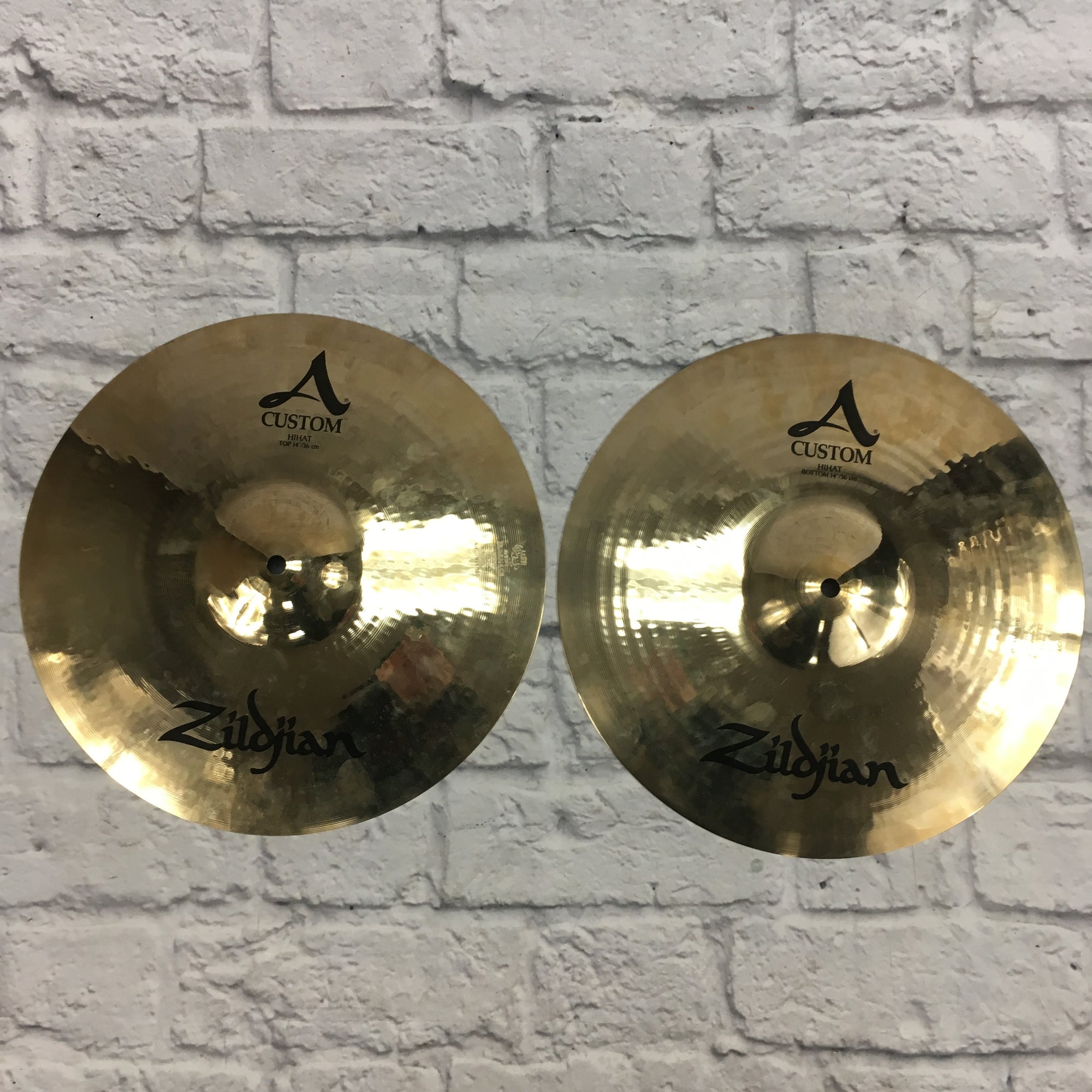 Zildjian 14in A Custom Hi-Hat Pair
