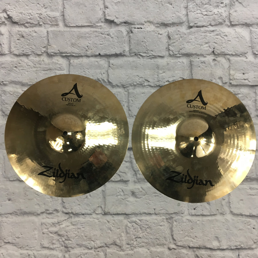 Zildjian 14in A Custom Hi-Hat Pair