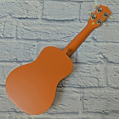 Amahi DDUK5 Orange Flower Soprano Ukulele