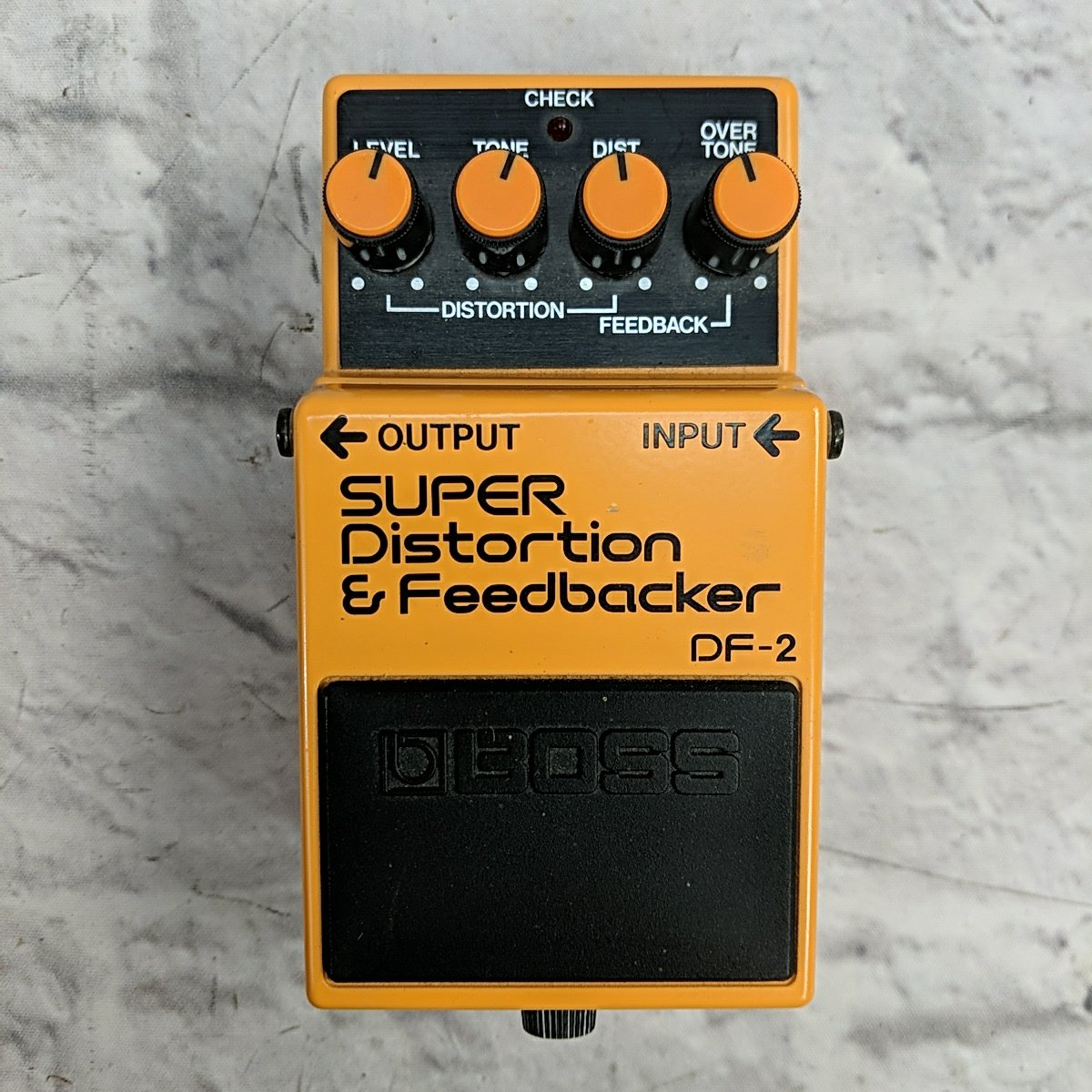 boss super feedbacker and distortion pedal df2 Boss DF-2 Pre Lawsuit Super Distortion & Feedbacker Distortion Pedal
