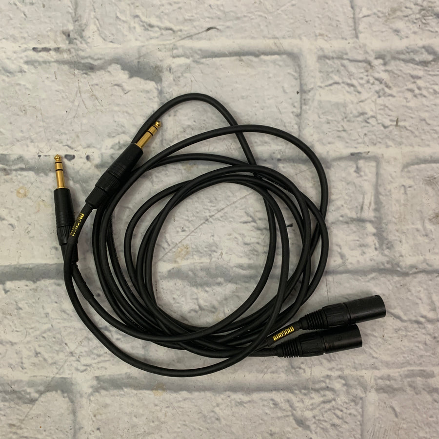 Mogami Neglex TRS to XLR Gold Tip 6ft (Pair)
