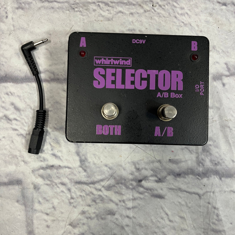 Whirlwind Selector A/B Box - Evolution Music