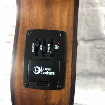 Luna HTC Koa Concert Ukulele