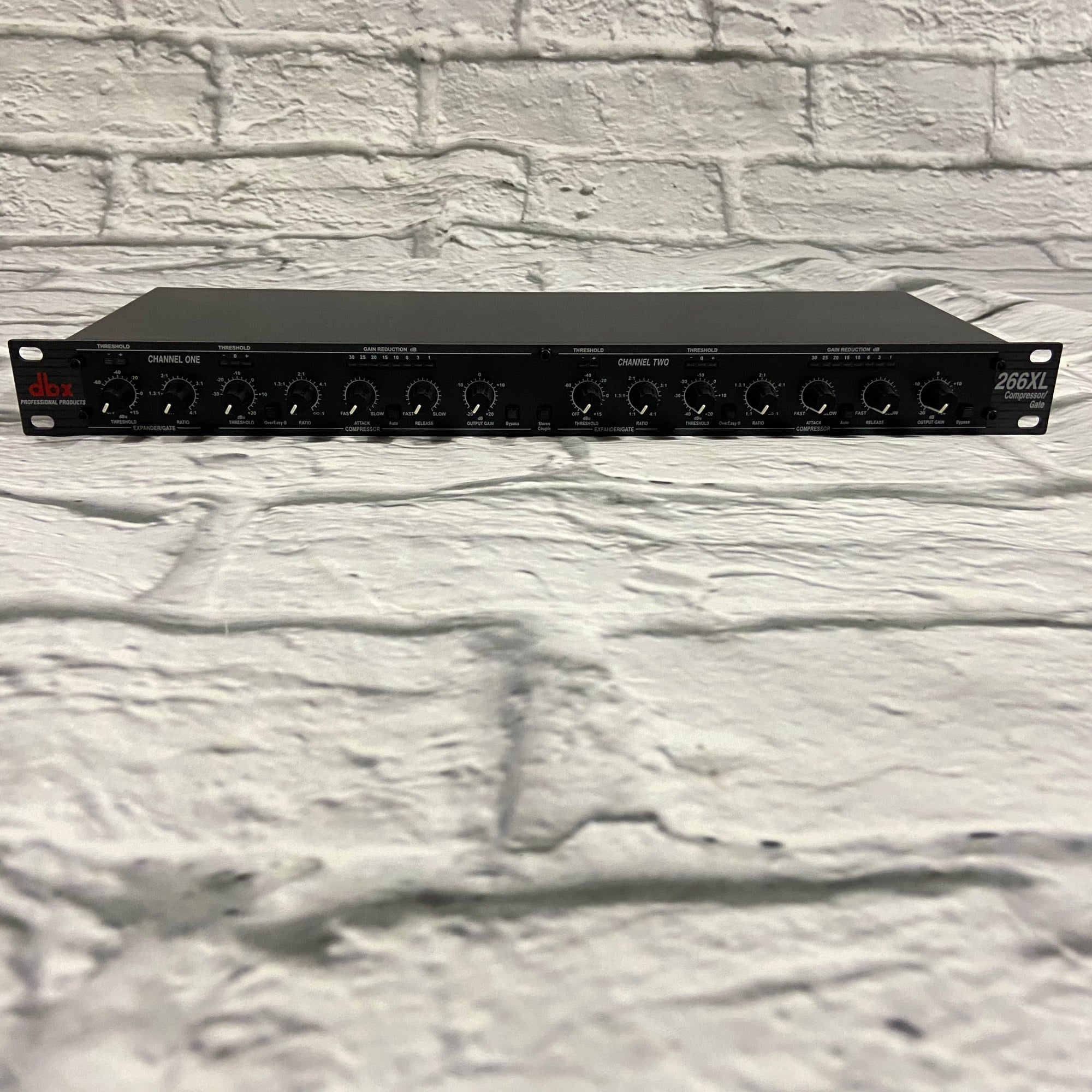 DBX 266XL 2 Channel Stereo Rack Compressor/Gate- New Old Stock ...