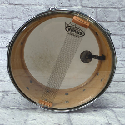 Ludwig B/O Blue Olive No. 491 Pioneer 5x14" 6-Lug Snare Drum - Silver Sparkle