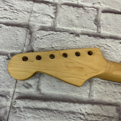 Mighty Mite 22 Fret Ebony Fretboard Guitar Neck w/ Top Nut