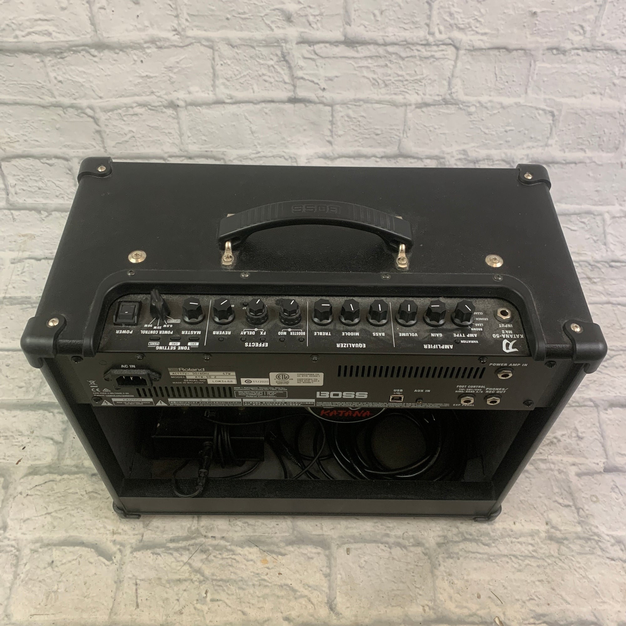 Boss KTN-50 Katana 50-Watt 1x12" Modeling Guitar Combo Amp