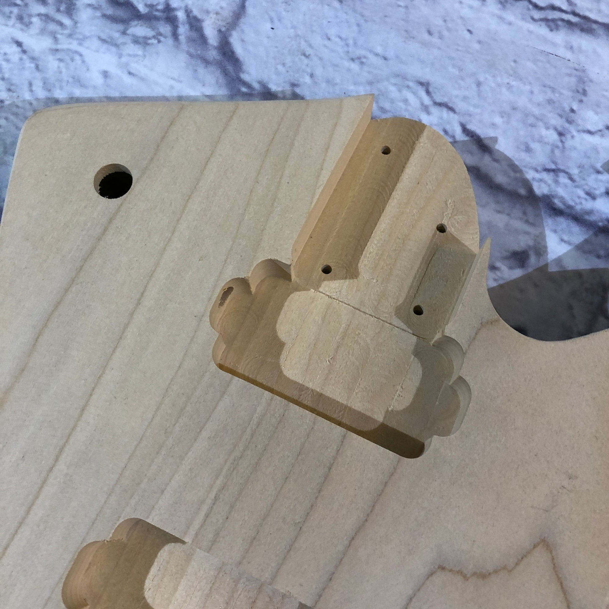 Perle Guitars Iceman Electric Guitar Body