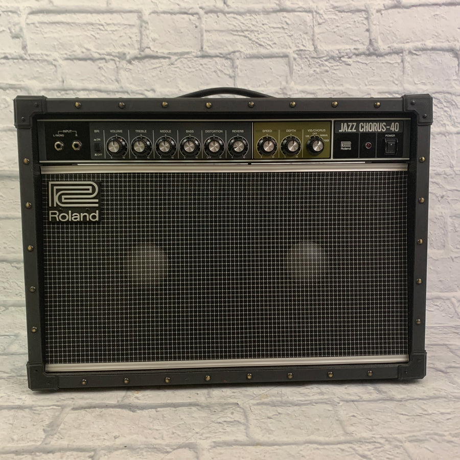 Roland JC-40 Jass Chorus 40-Watt 2x10" Guitar Combo Amp