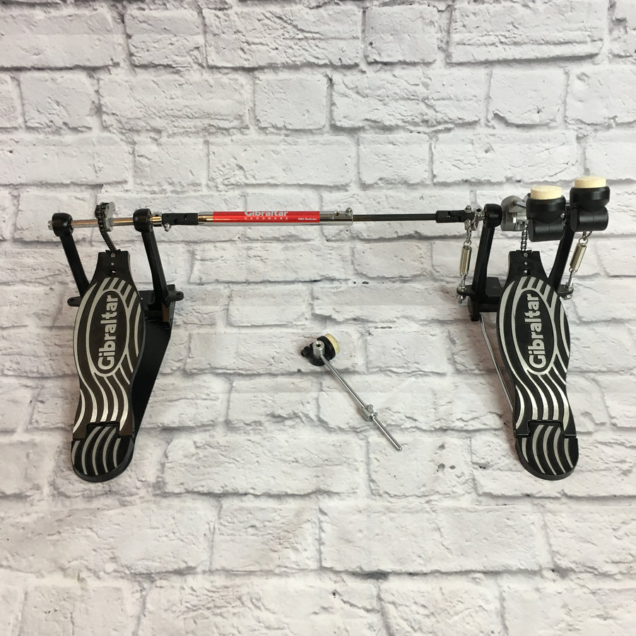 Gibraltar Double Bass Drum Pedal w/ Extra Bass Drum Beater