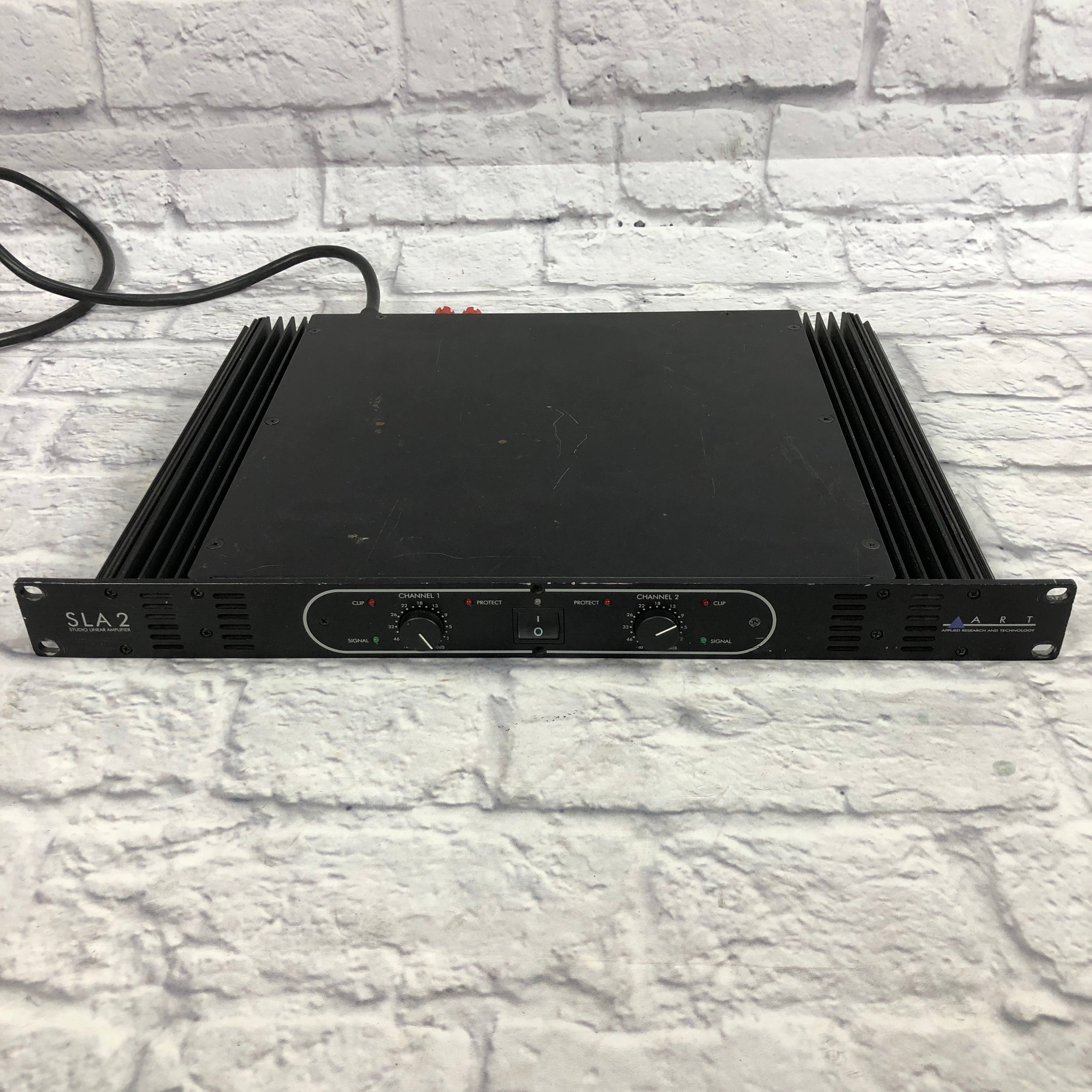 ART SLA 2 スタジオアンプ　1Uラック付き ART SLA 2 スタジオアンプ 1Uラック付き ART/SLA-1【正規品