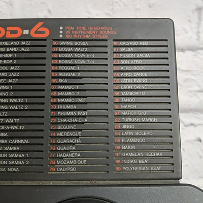 Vintage Yamaha DD-6 Digital Drum Pad