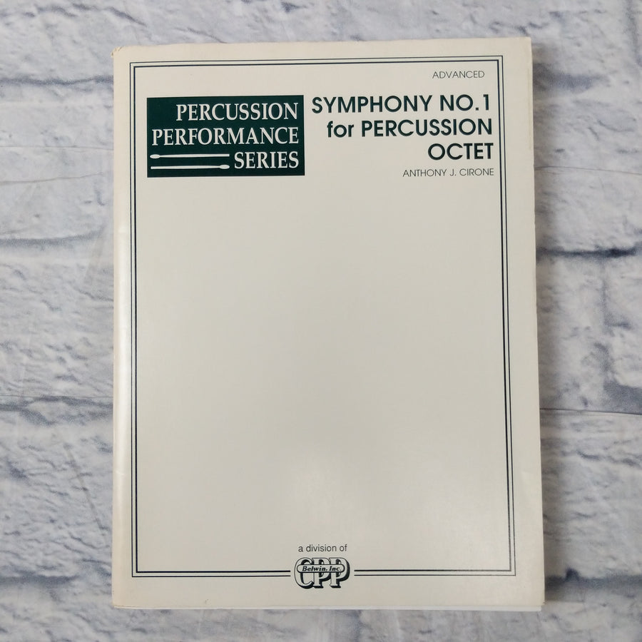 Percussion Performance Series Symphony No. 1 for Percussion Octet