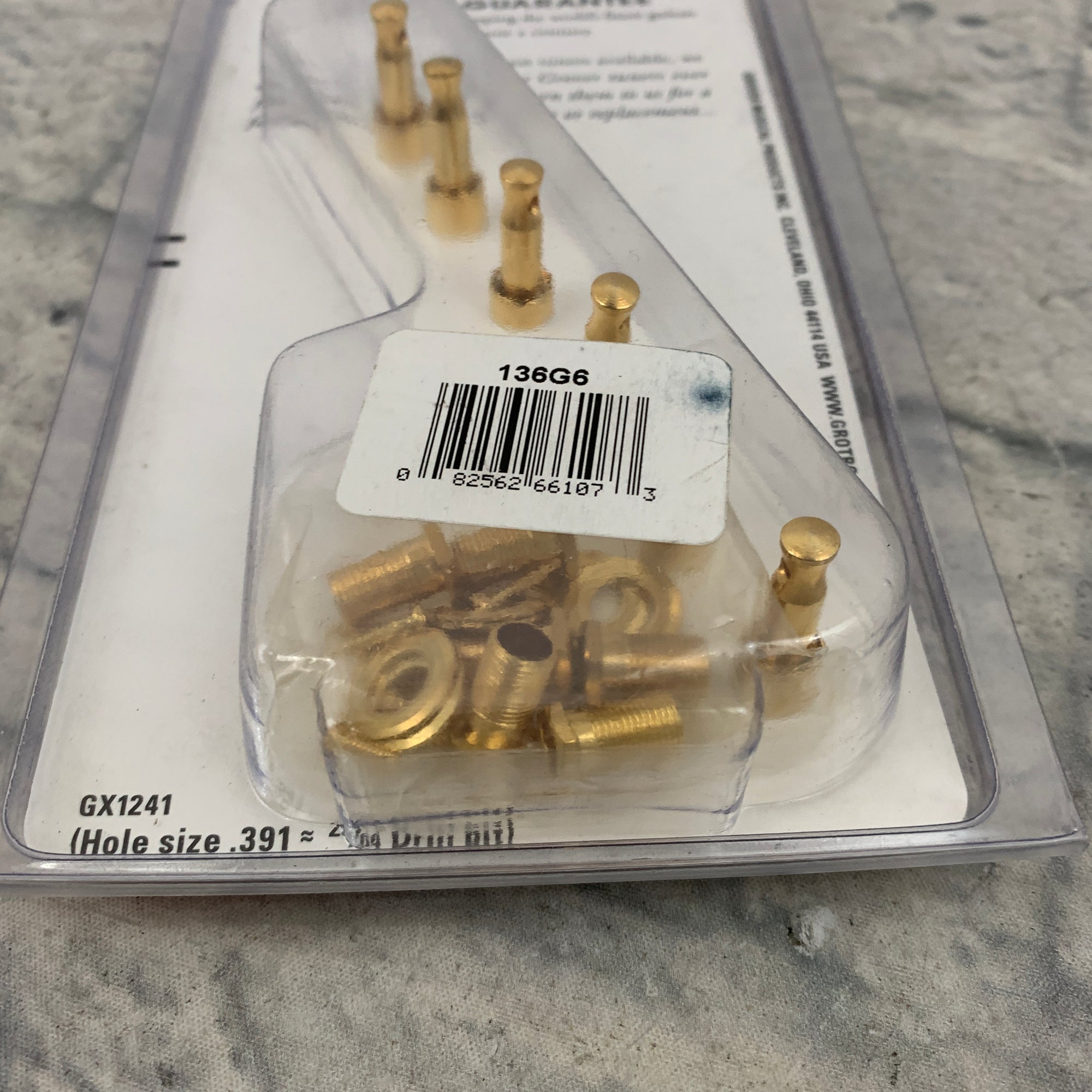 Grover 136G6 Vintage Deluxe Mini Rotomatic 6-in-Line Guitar Tuning Machines