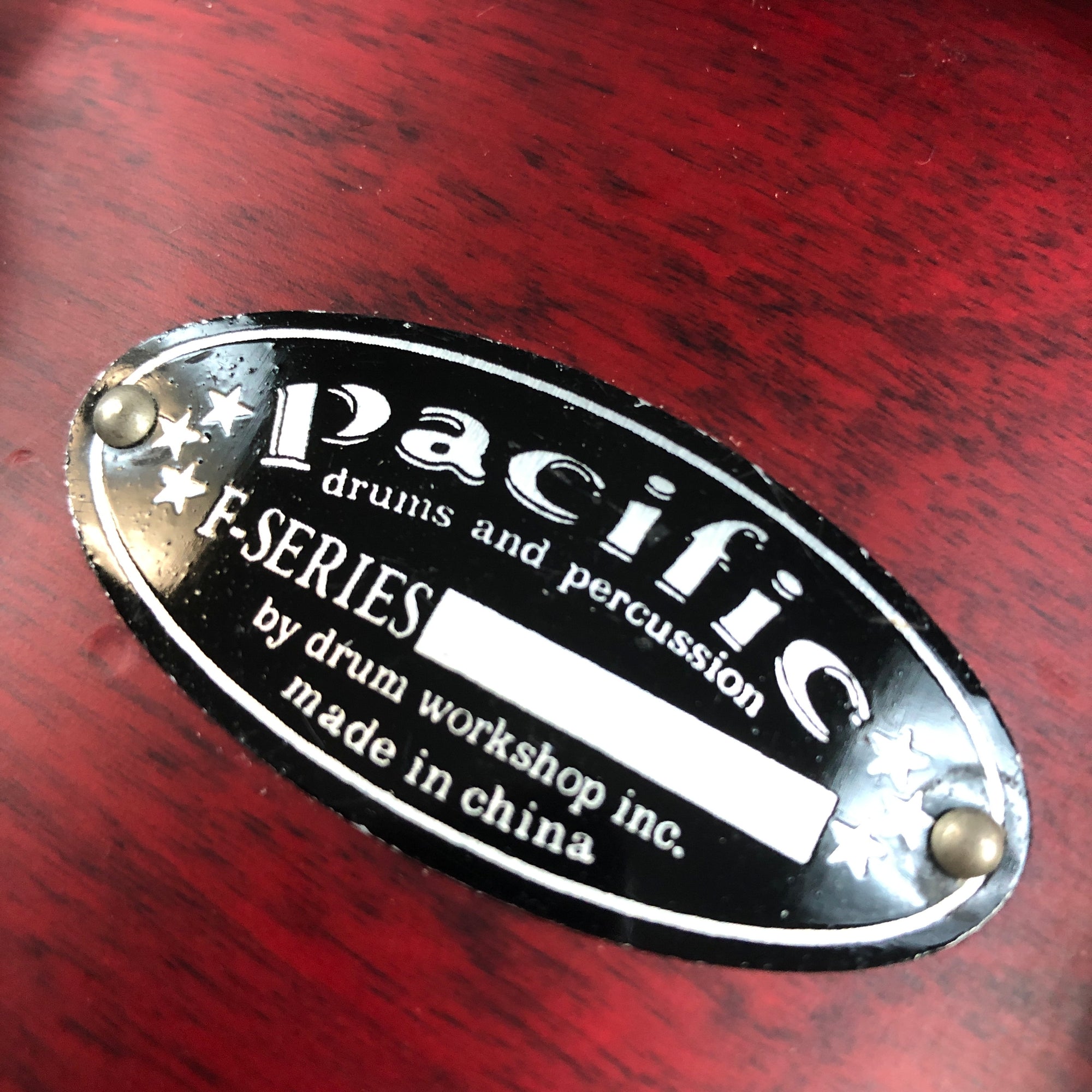 Pacific F-Series 14 x 5 Cherry Stain Snare Drum