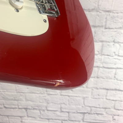 Squier Stratocaster Red Electric Guitar