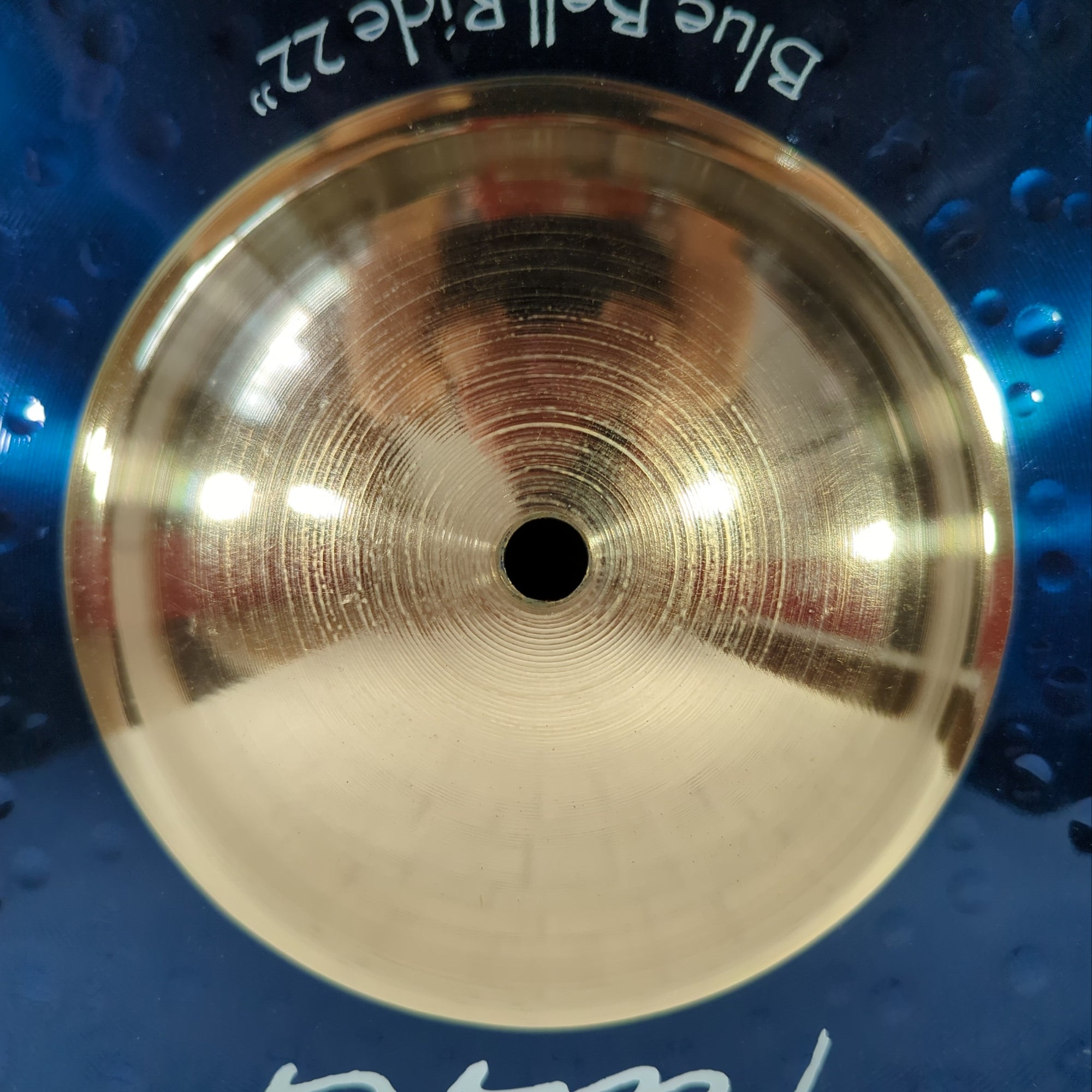 Paiste 22" Signature Steward Copeland Blue Bell Ride Cymbal Traditional The Rhythmatist