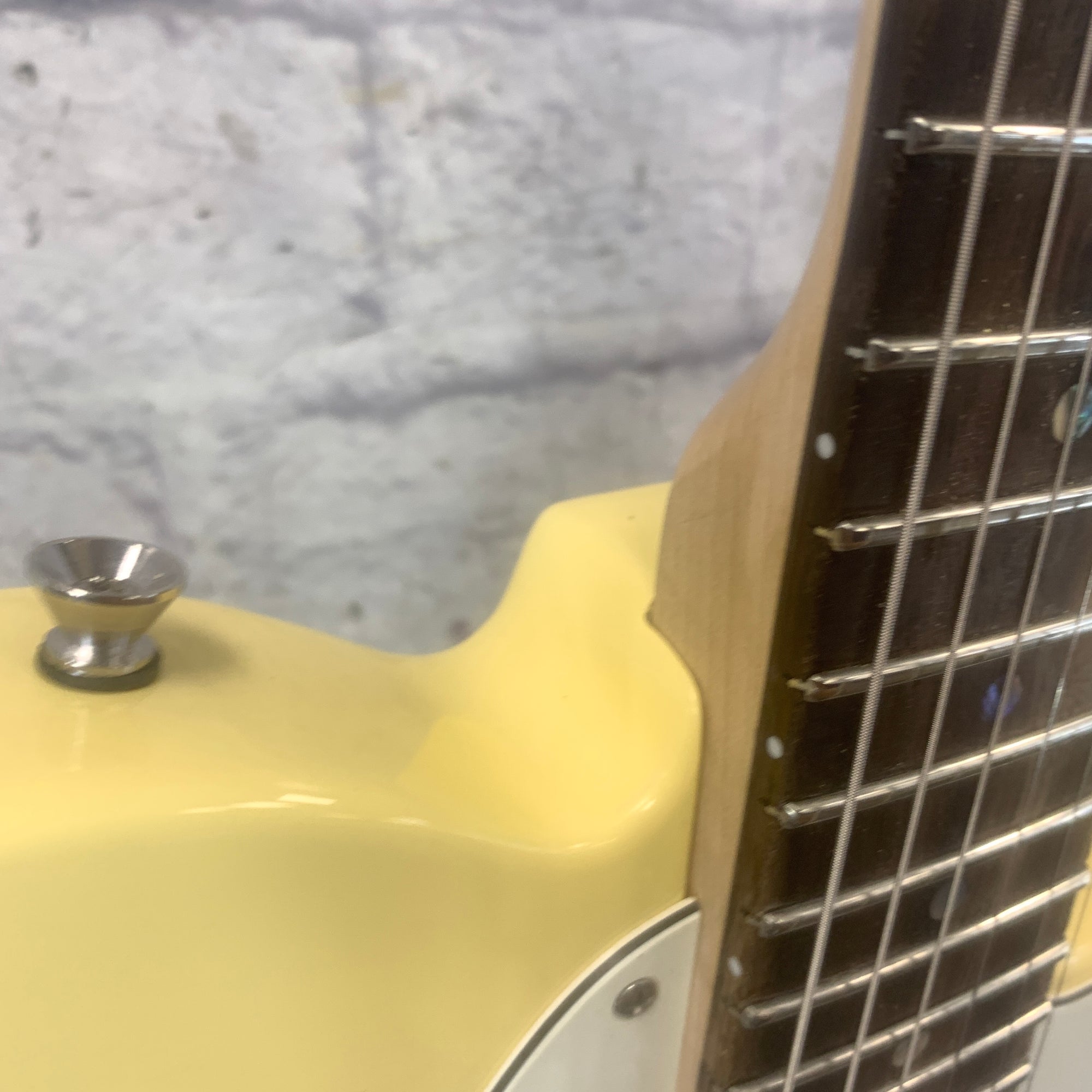Unknown Partscaster Tele Cream Electric Guitar