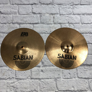 Sabian 14in B8 Hi Hat Cymbal Pair
