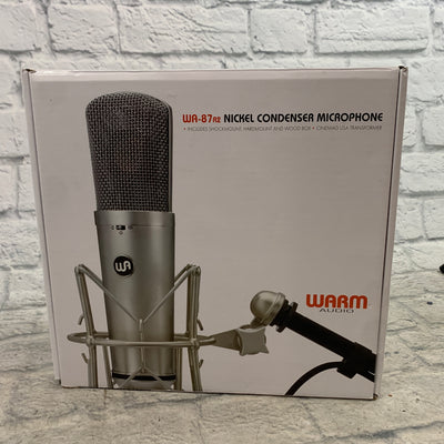Warm Audio WA-87 R2 Multipattern Condenser Microphone - Nickel Finish