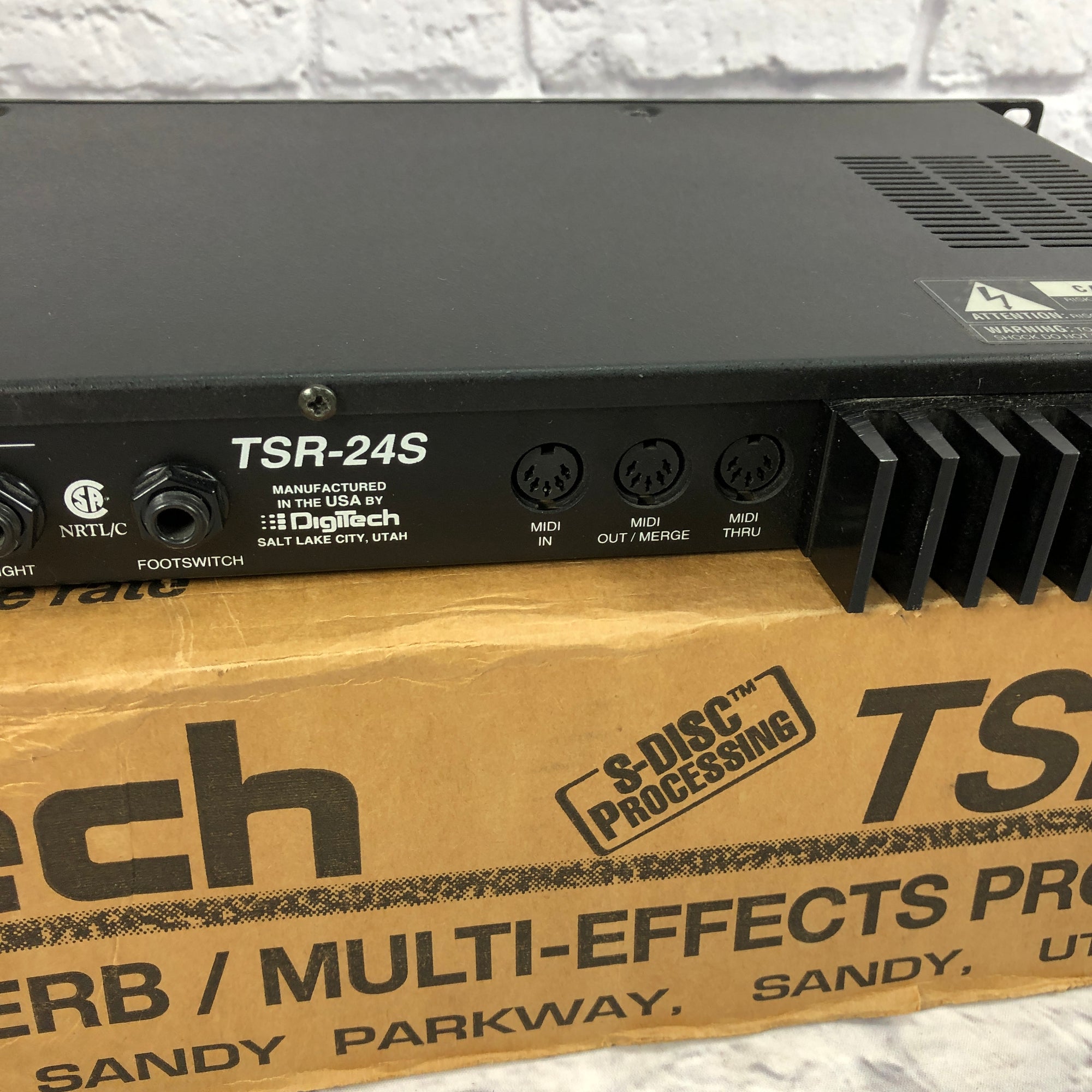 Digitech TSR-24 Stereo Rack Multi-Effects Processor