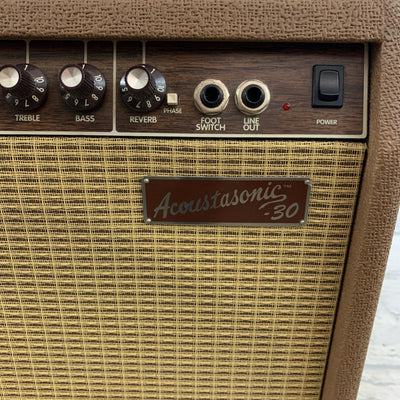 Fender Acoustasonic 30 Acoustic Guitar Amp w/vinyl cover