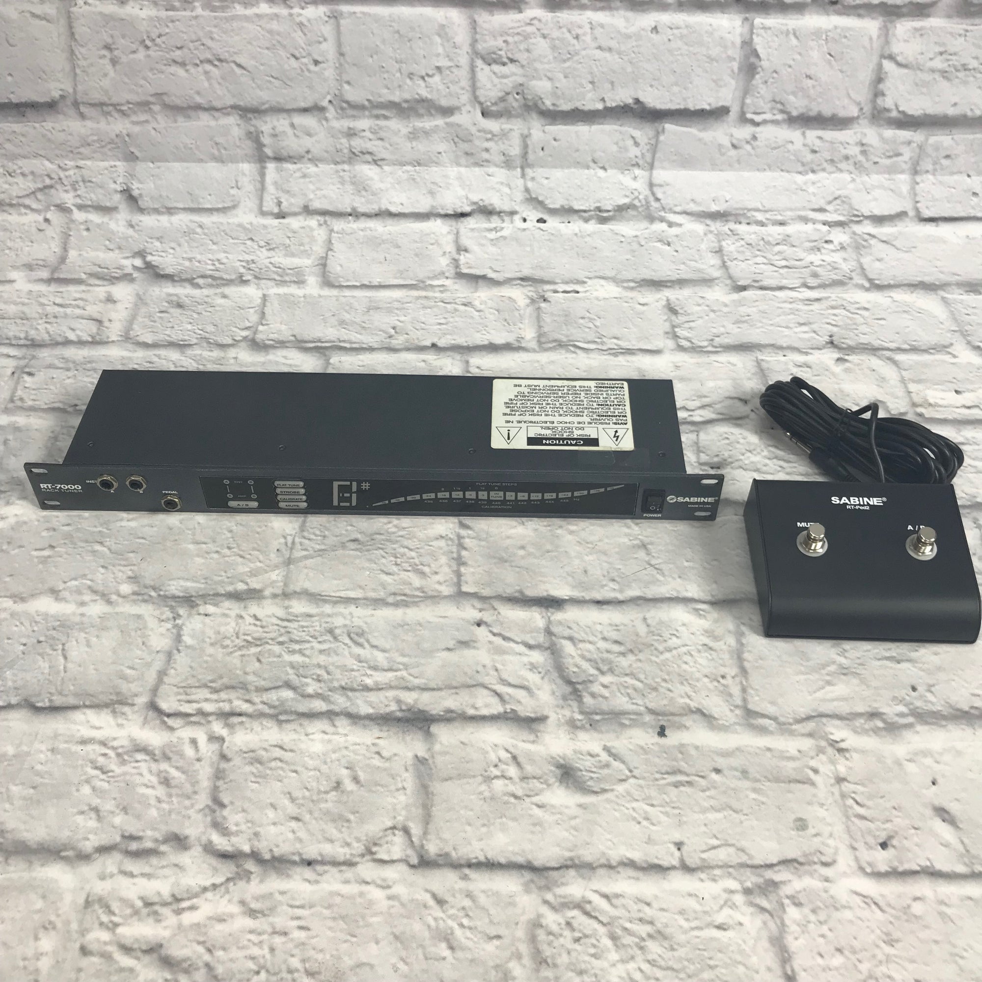 Sabine RT-7000 Rack Mount Tuner
