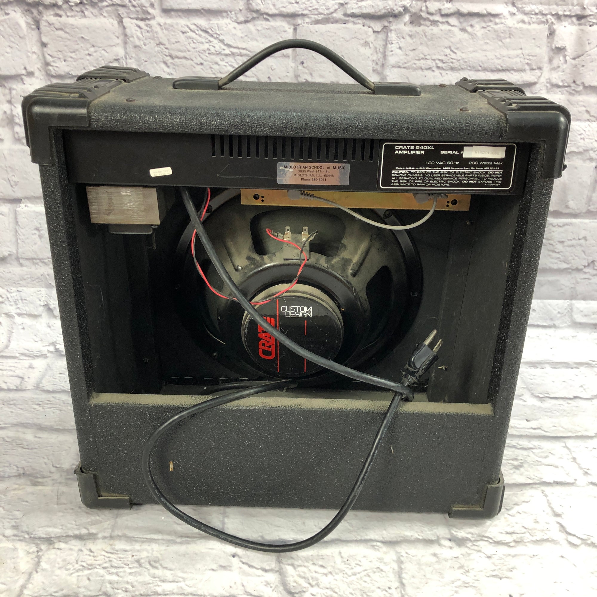 Crate G40XL Guitar Combo Amp