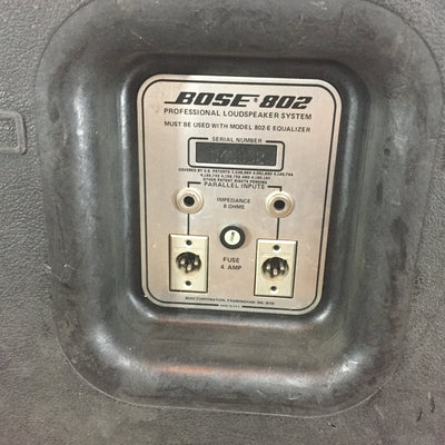 Bose 802 Passive Speakers (3)