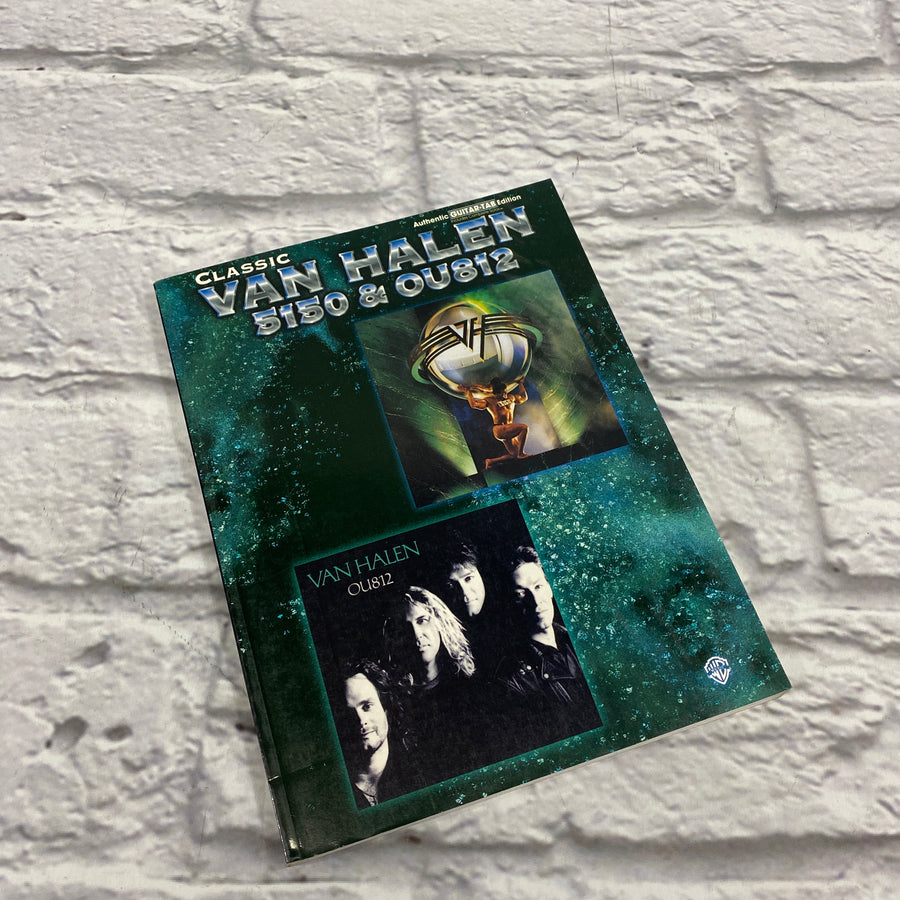 Warner Bros. Music Van Halen 5150 & OU812 Guitar Book