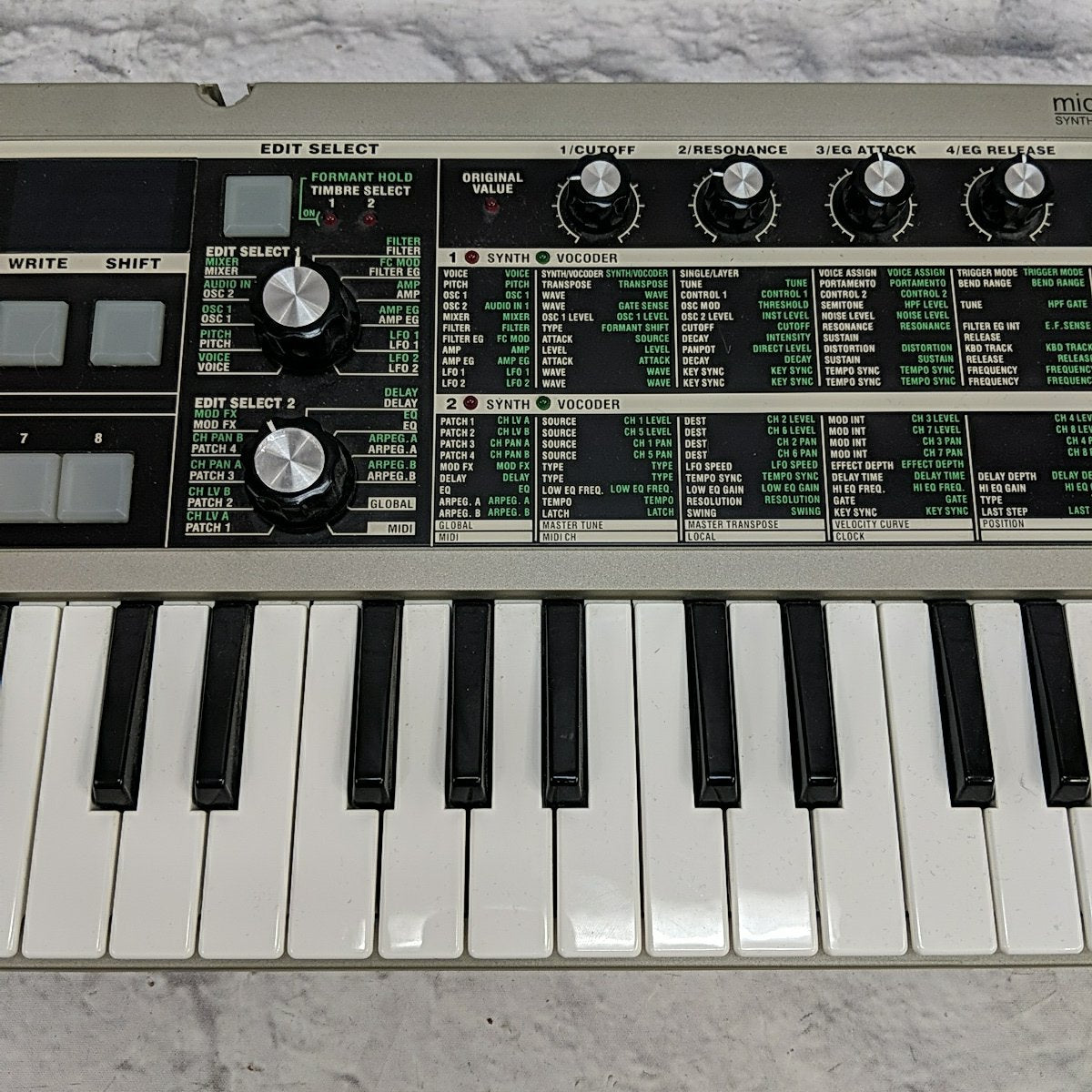 Korg MicroKorg Synth with Vocoder