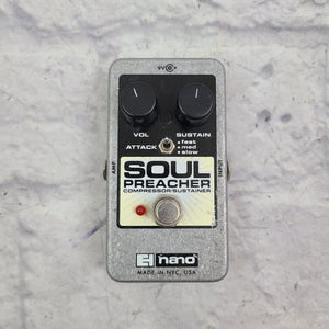soul preacher pedal Electro-Harmonix Soul Preacher Compression Pedal