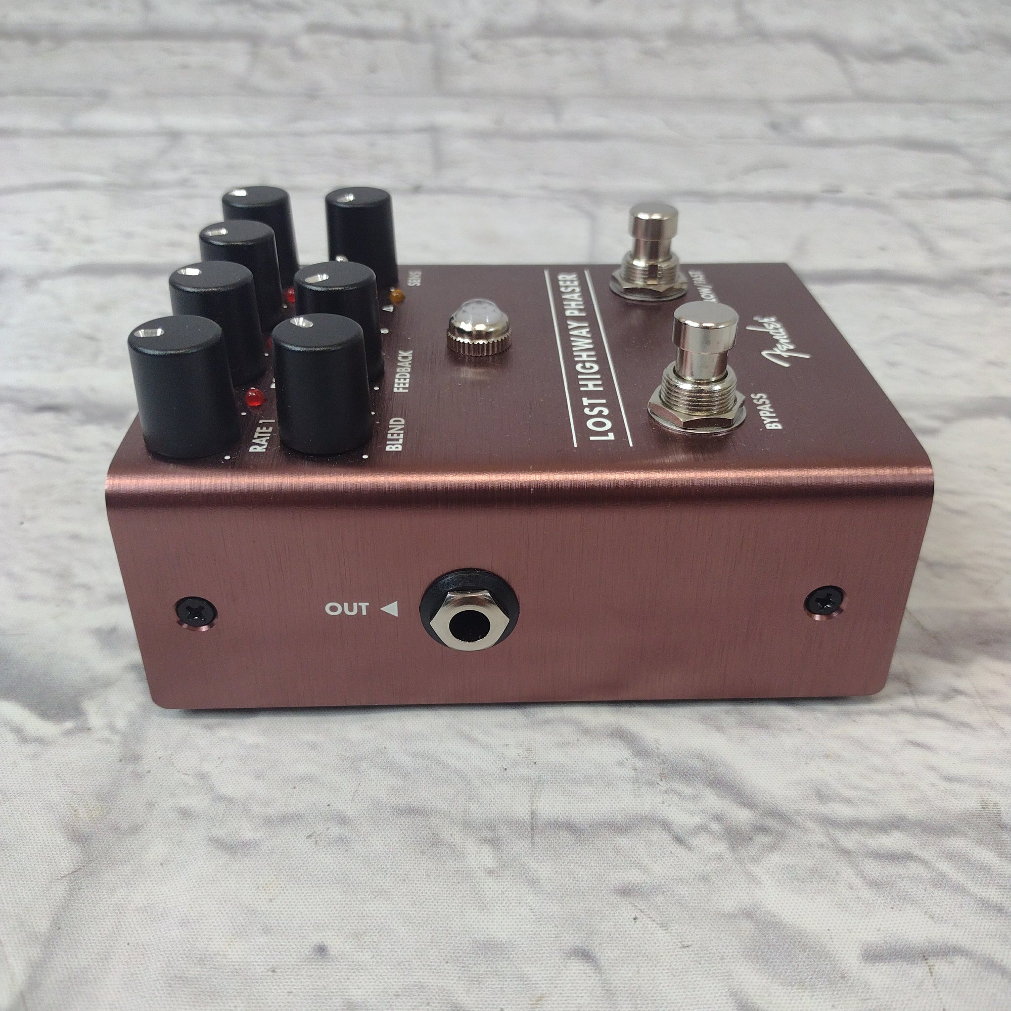 Fender Lost Highway Phaser Phase Shifter Pedal