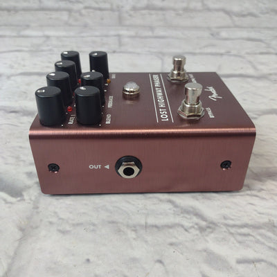 Fender Lost Highway Phaser Phase Shifter Pedal