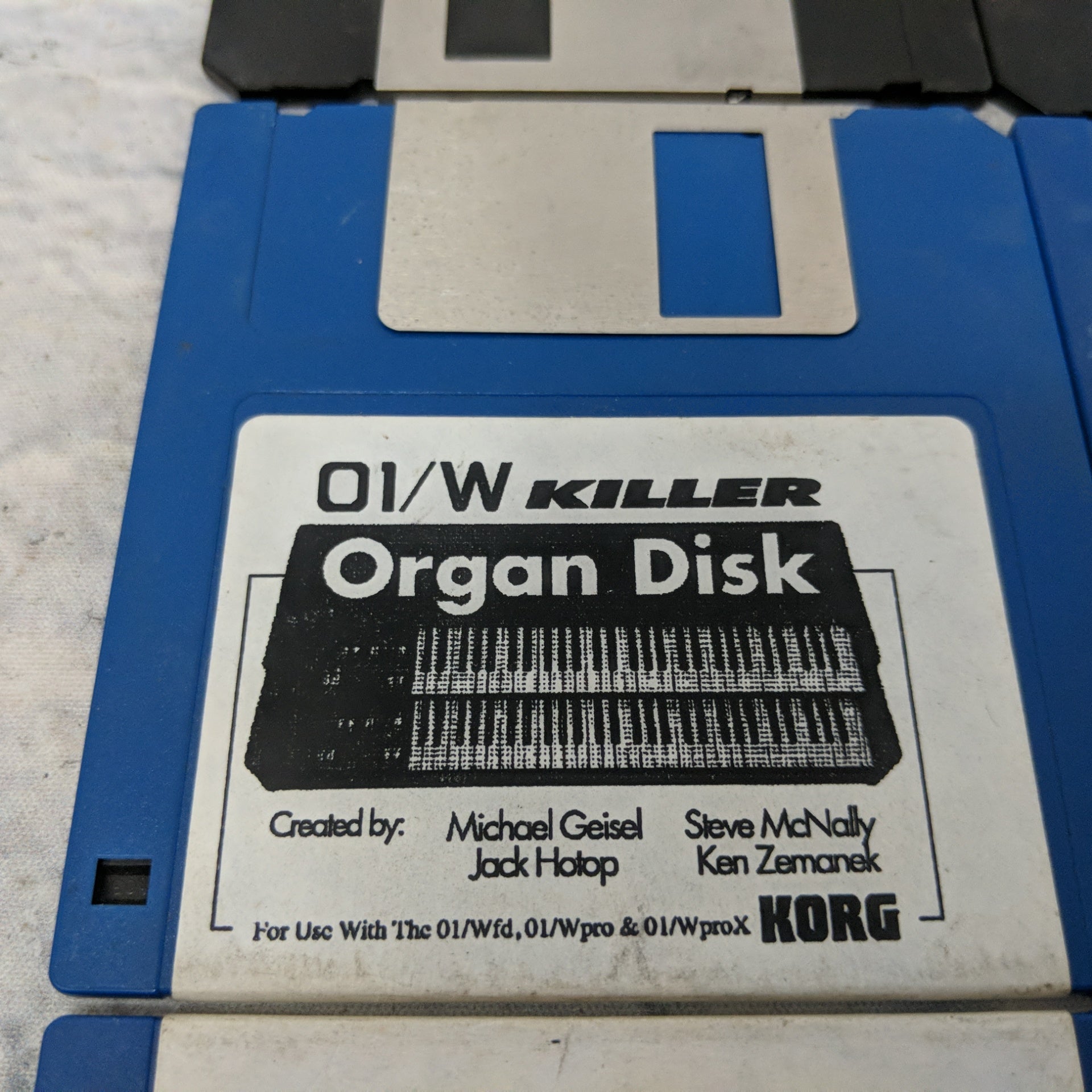 Korg & EMU Sound Library Floppy Disk Collection