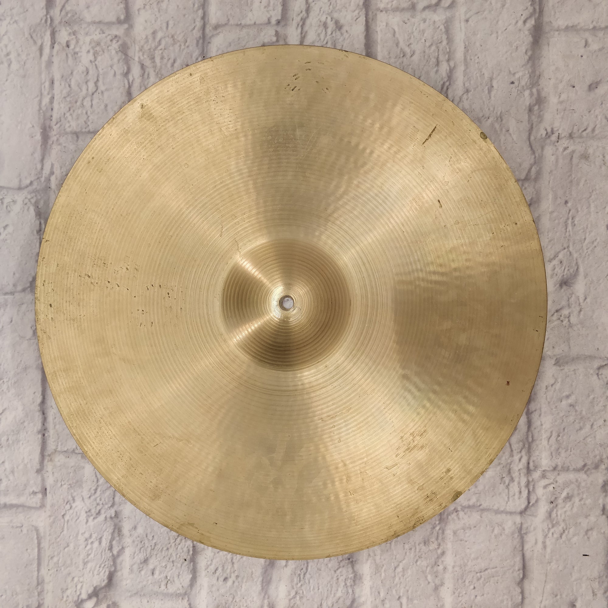Vintage Late 60s Zildjian 21in Ride Cymbal