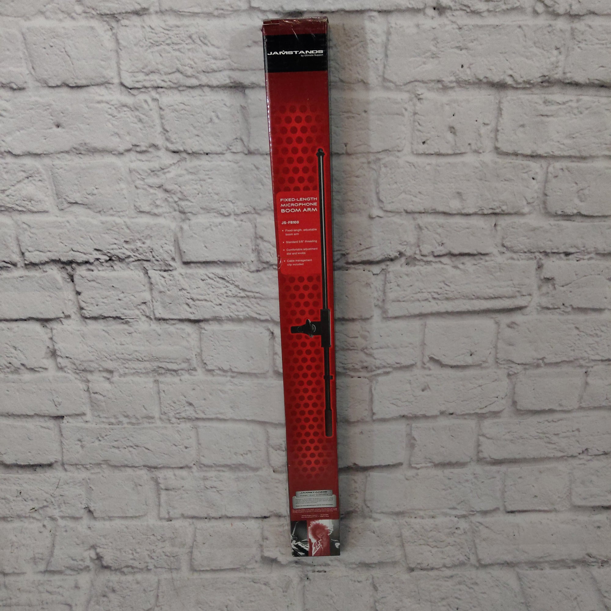Ultimate Support Jamstands JS-FB100 Fixed Length Microphone Stand Boom Arm