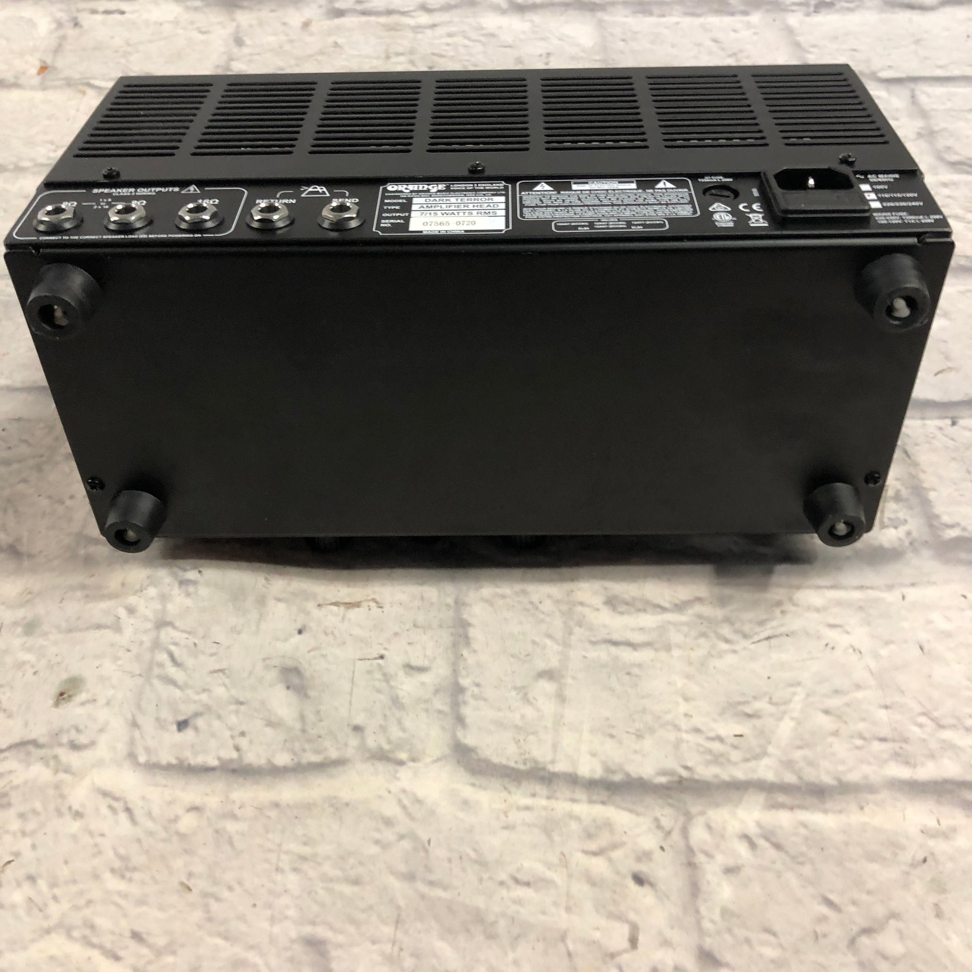 Orange Amps Dark Terror Amp Head