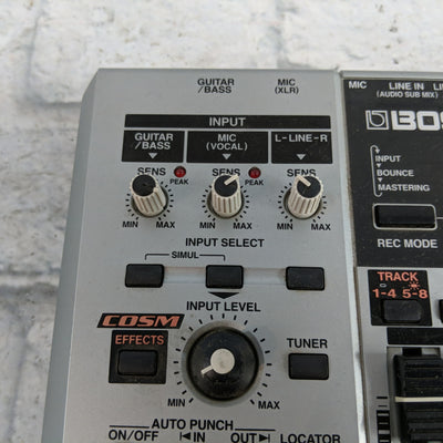 Boss BR-864 8-Track Digital Studio Recorder