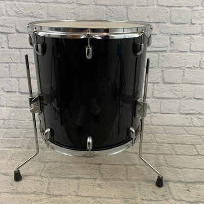 PDP Pacific Drums & Percussion EZ Series 16" Floor Tom Black Wrap