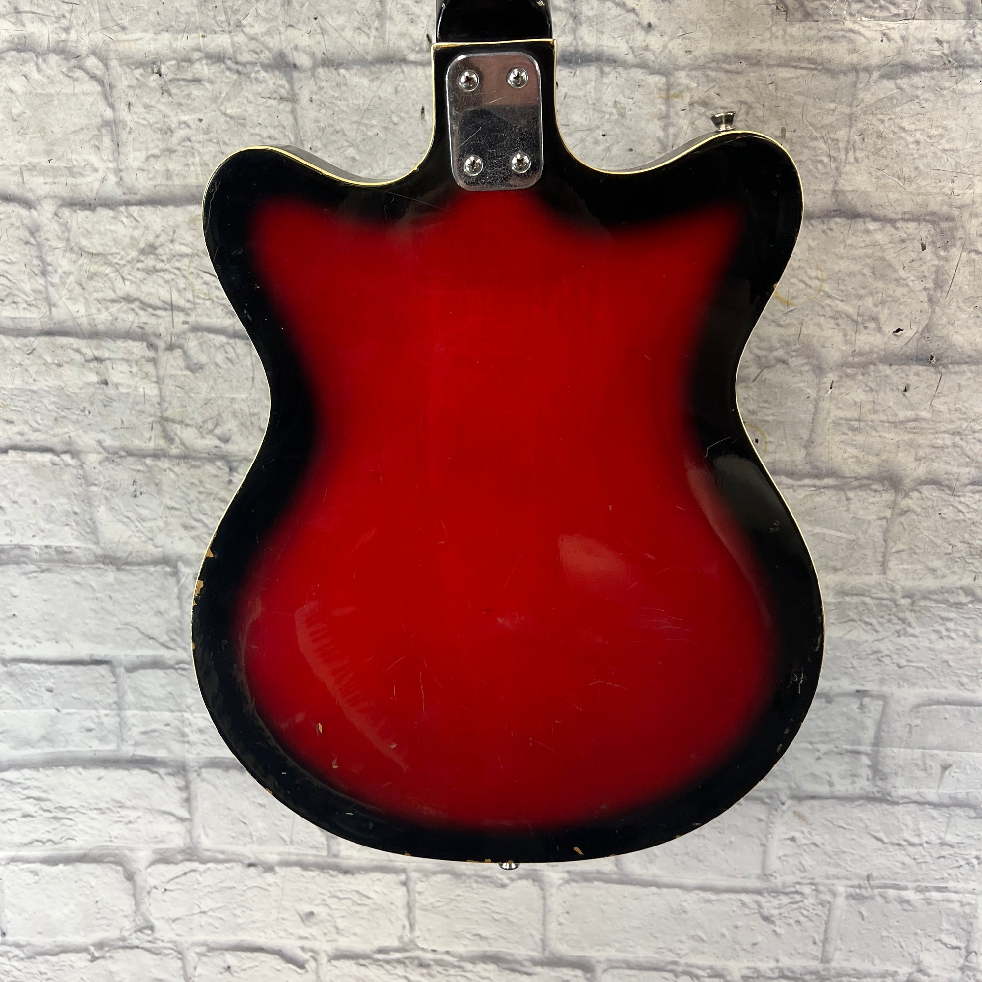 Merlin Vintage Red Baron Semi Hollow Made in Japan Teisco