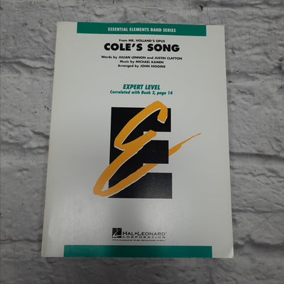 Cole's Song Expert Level Essential Elements Band Series