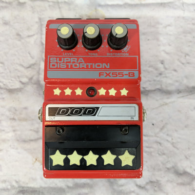 DOD Supra Distortion FX55-B Red 1990s