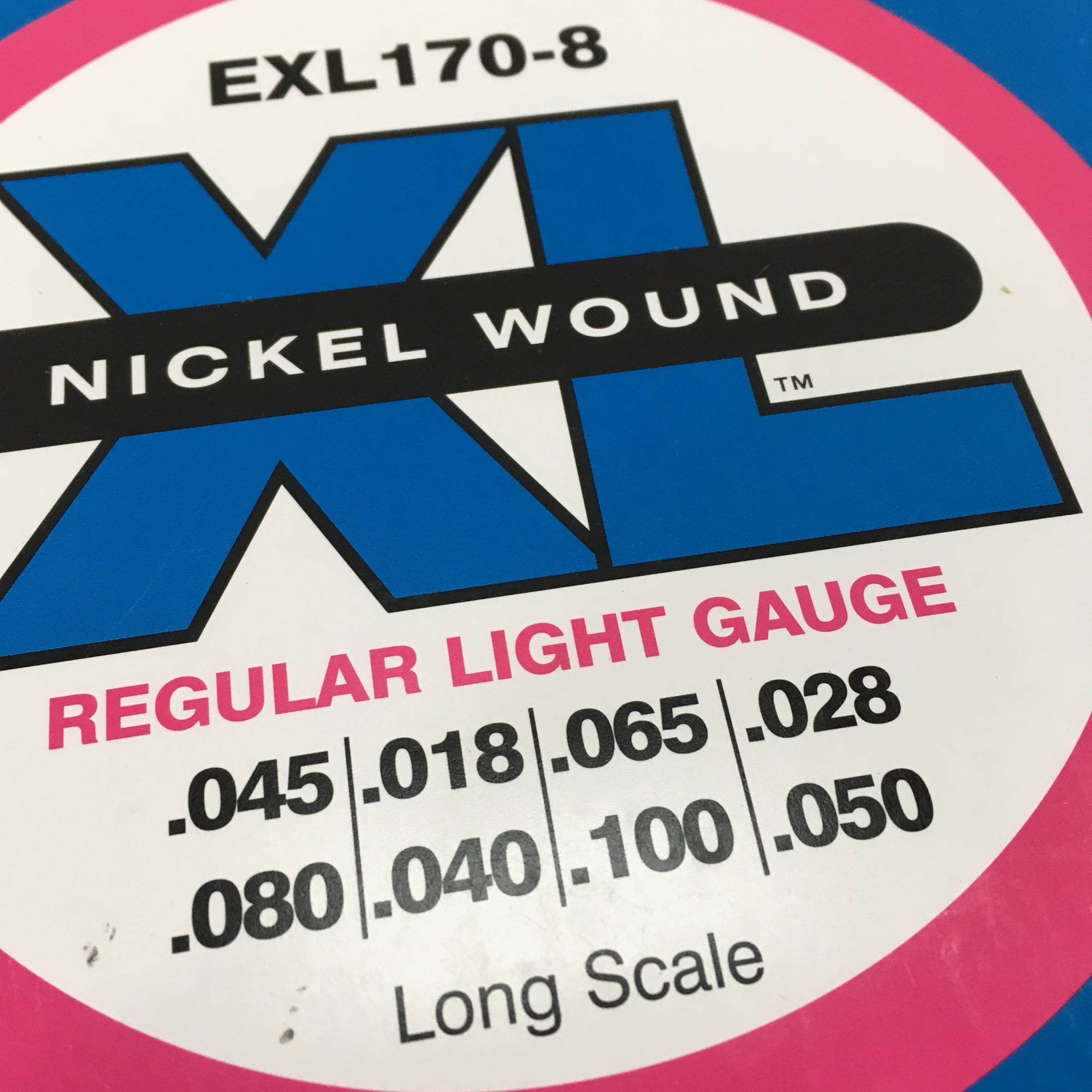 D'Addario EXL170-8 8 String Bass Strings 45-100