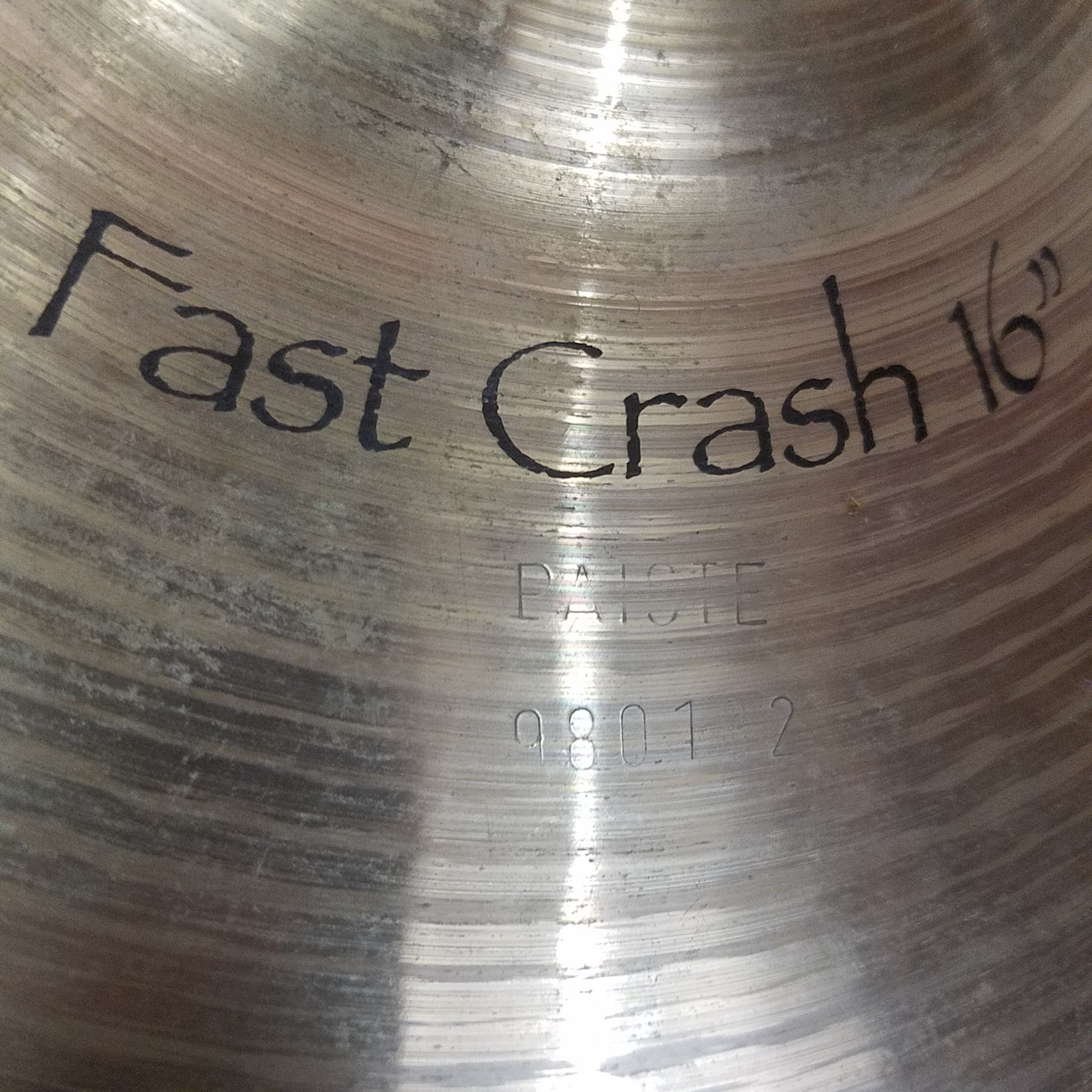 Paiste 16" Fast Crash Cymbal