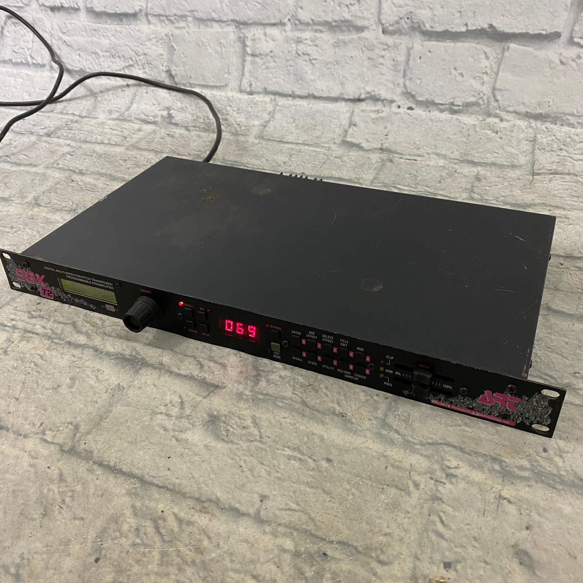 Art SGX T2 Digital Multi-Effect Pitch Shifter Preamp