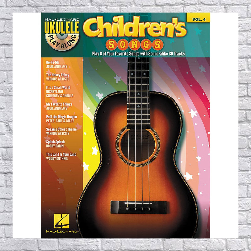 Hal Leonard Children's Songs - Ukulele Play-Along Vol. 4 (Book/CD)
